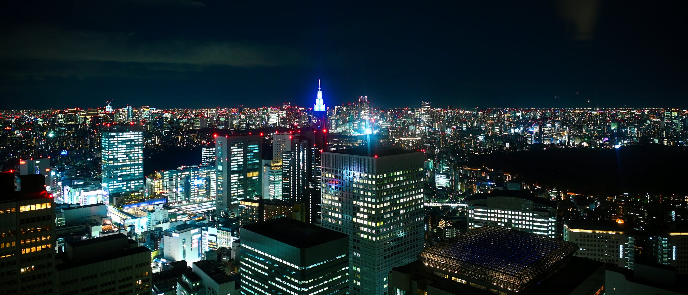 Tokyo Skyline at Night