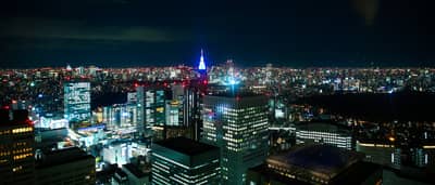 Tokyo Skyline at Night