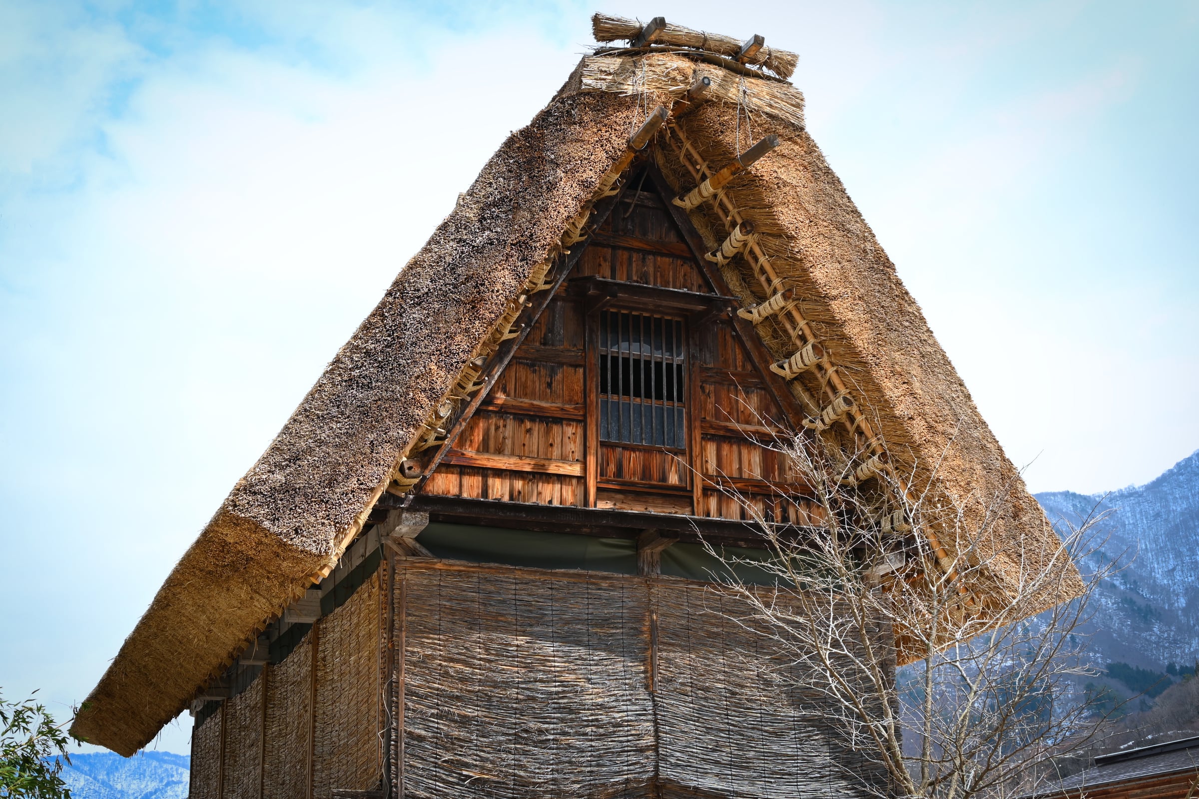 Traditional Gassho-zukuri Farmhouse in Shirakawa-go