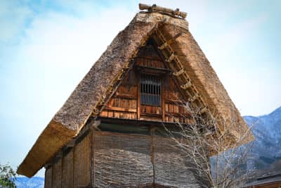 Traditional Gassho-zukuri Farmhouse in Shirakawa-go