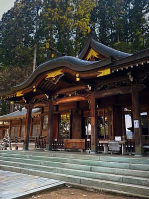 Traditional Shrine Architecture in Takayama