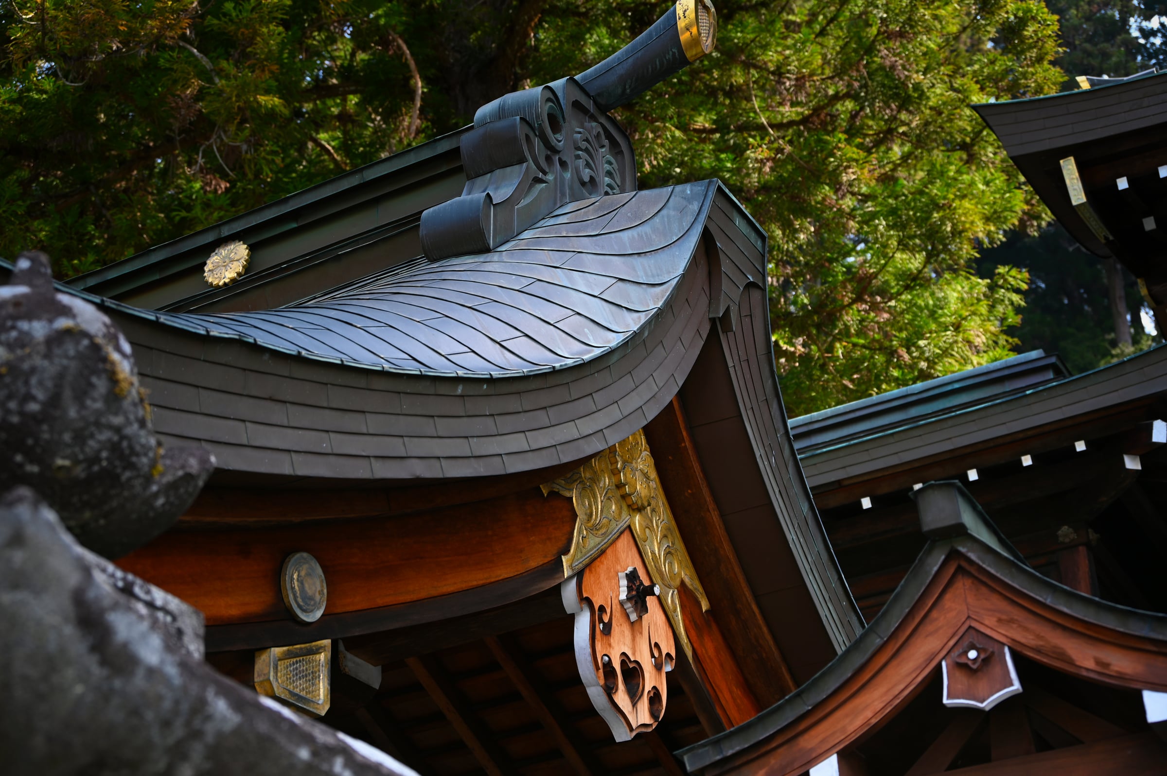 Traditional Japanese Shrine Architecture in Takayama