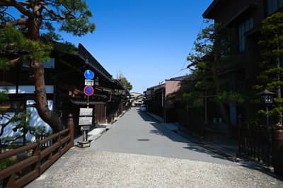 Traditional Street in Takayama Historic District