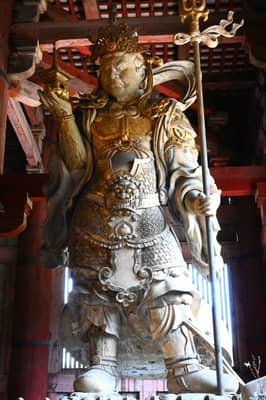 Nio Guardian Deity at Nara Temple