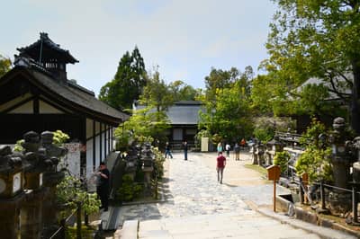 Traditional Temple Complex in Nara, Japan