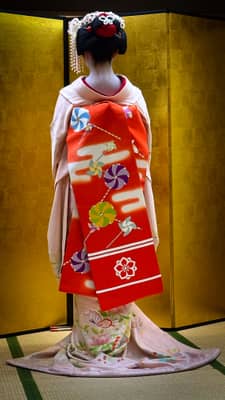 Maiko in Traditional Kimono, Kyoto