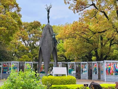 Children's Peace Monument in Hiroshima Peace Memorial Park