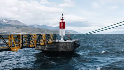 Maritime Navigation Beacon, Beagle Channel, Ushuaia