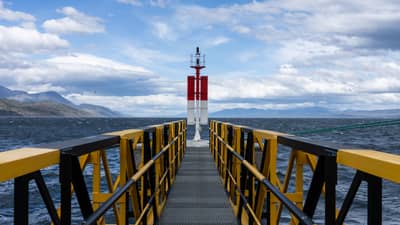 Maritime Navigation Beacon in Ushuaia